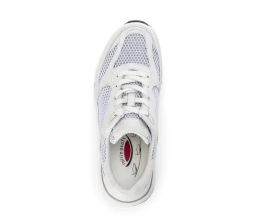 Lage sneaker wit