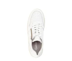 Lage sneaker wit