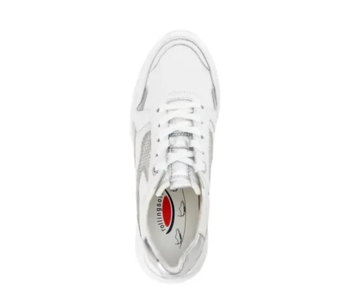 Lage sneaker wit
