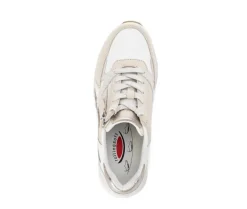 Lage sneaker wit