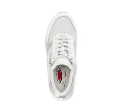 Lage sneaker wit