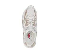 Lage sneaker wit