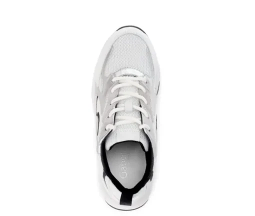 Lage sneaker wit
