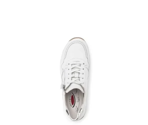 Lage sneaker wit