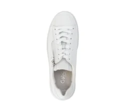Lage sneaker wit