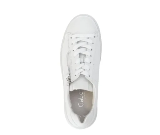 Lage sneaker wit