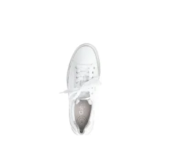 Lage sneaker wit