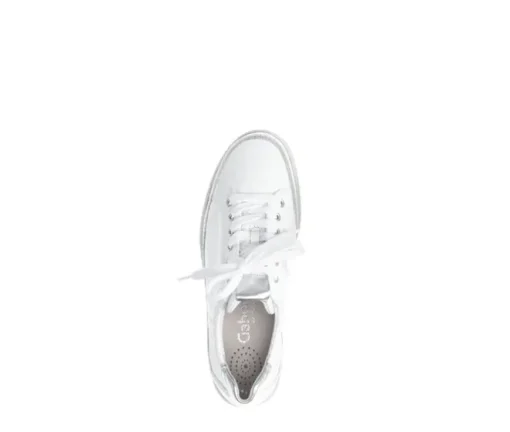 Lage sneaker wit