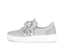 Lage sneaker zilver