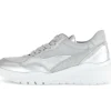 Lage sneaker zilver