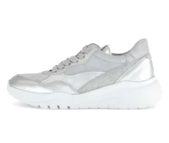 Lage sneaker zilver