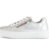 Lage sneaker zilver