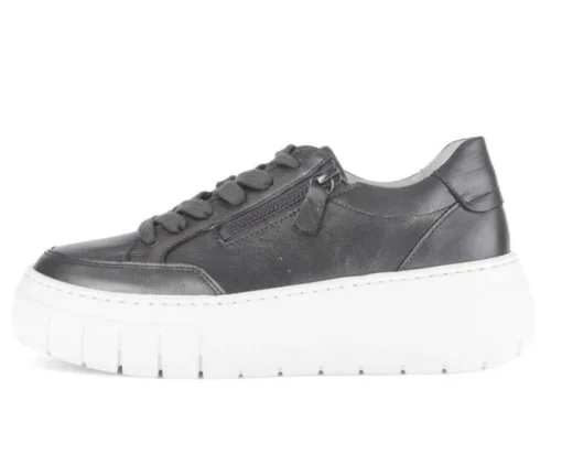 Lage sneaker zilver