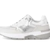 Lage sneaker zilver