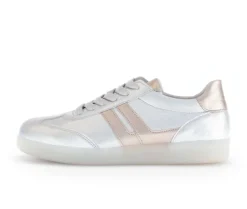 Lage sneaker zilver