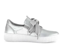 Lage sneaker zilver