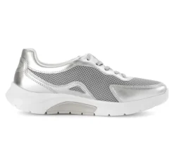 Lage sneaker zilver