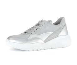 Lage sneaker zilver