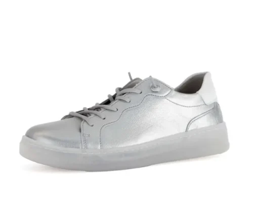 Lage sneaker zilver
