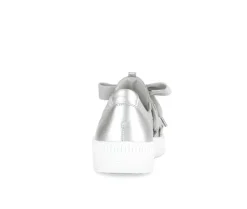 Lage sneaker zilver