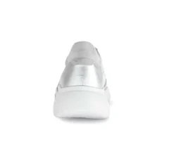 Lage sneaker zilver