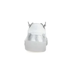 Lage sneaker zilver