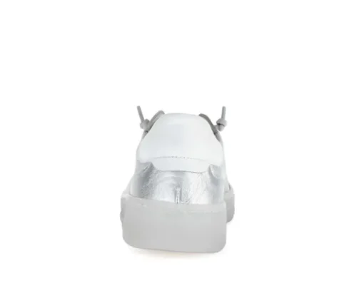 Lage sneaker zilver