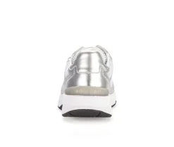 Lage sneaker zilver