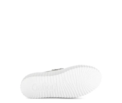 Lage sneaker zilver