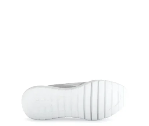 Lage sneaker zilver