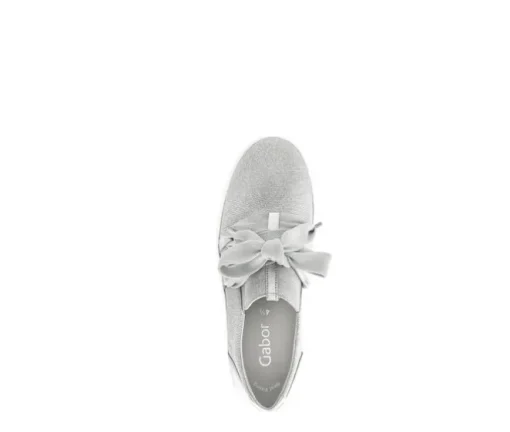 Lage sneaker zilver