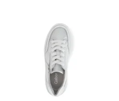 Lage sneaker zilver
