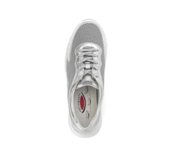 Lage sneaker zilver