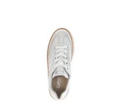 Lage sneaker zilver