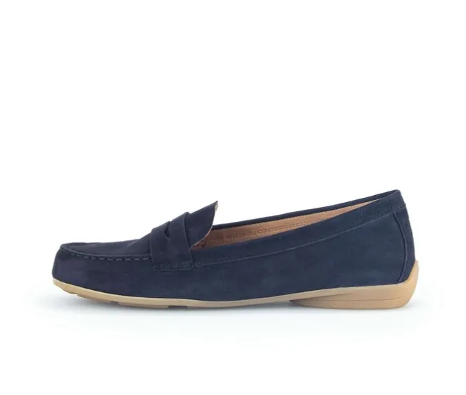 Mocassin blauw