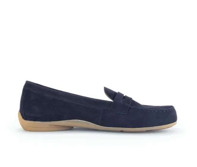 Mocassin blauw