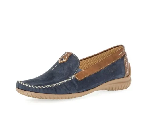 Mocassin blauw