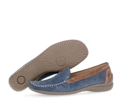 Mocassin blauw