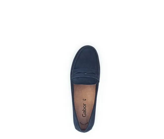 Mocassin blauw