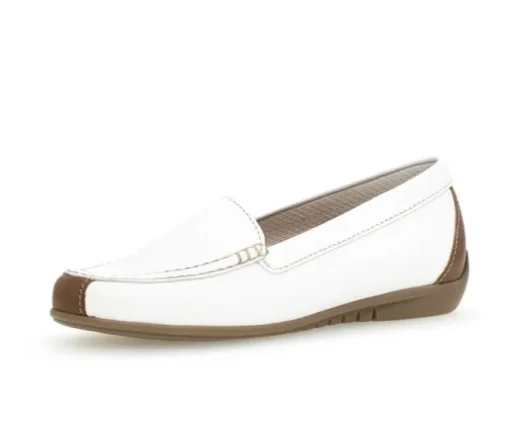 Mocassin wit