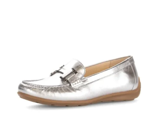 Mocassin zilver
