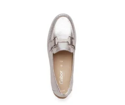 Mocassin zilver