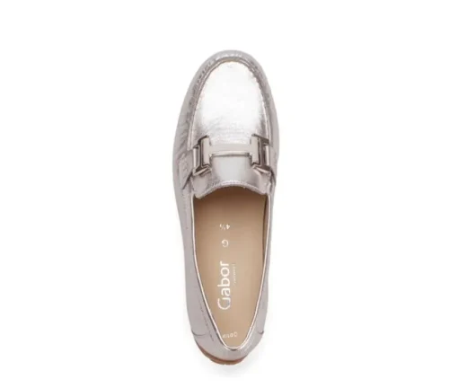 Mocassin zilver