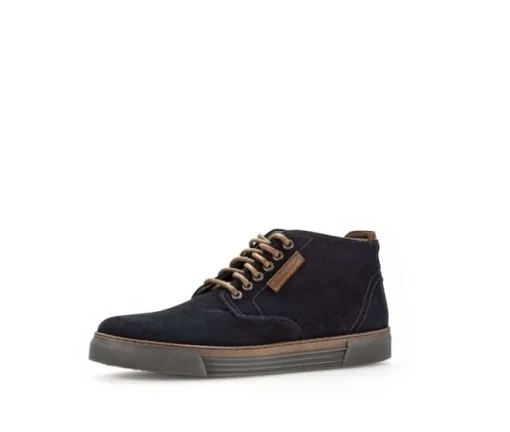 Pius Gabor Hoge sneaker blauw