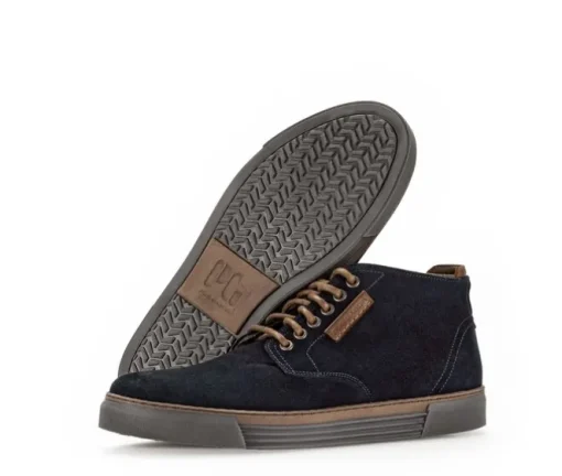 Pius Gabor Hoge sneaker blauw