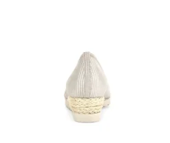 Pump met sleehak beige