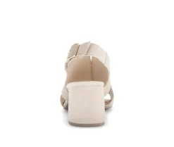 Sandal met riempjes beige