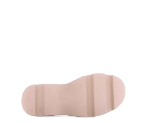 Sandal met riempjes beige