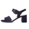 Sandal met riempjes blauw