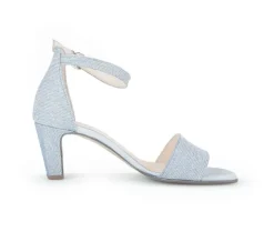Sandal met riempjes blauw